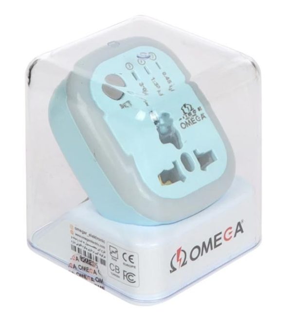 محافظ هوشمند و تبدیل ۲ به ۳ امگا تایمردار مدل Omega M100 - تصویر 4